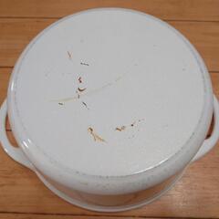 バーミキュラ オーブンポットラウンド22cm パールホワイト 無水調理鍋の画像