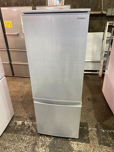 【愛品館市原店】SHARP 2020年製 167L 2ドア冷蔵庫 SJ-D17F-S【愛市IR014771-104】