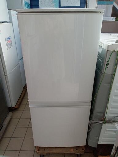 ★【シャープ】2ドア冷蔵庫　2015円 137Ｌ (SJ-D14B-W)【3ヶ月保証付き★送料に設置込み】自社配送時代引き可※現金、クレジット、スマホ決済対応※