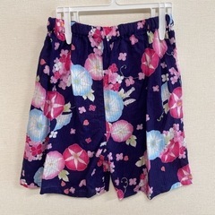 ほぼ新品 女の子 甚平 120cmの画像