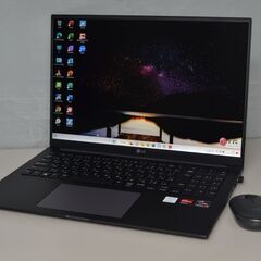 中古美品 最新Windows11+office LG ノートPC 16U70Q-KA79J/16インチWUXGA(1920×1200)/AMD Ryzen 7/メモリ16GB/SSD1TB/無線/WEBカメラ