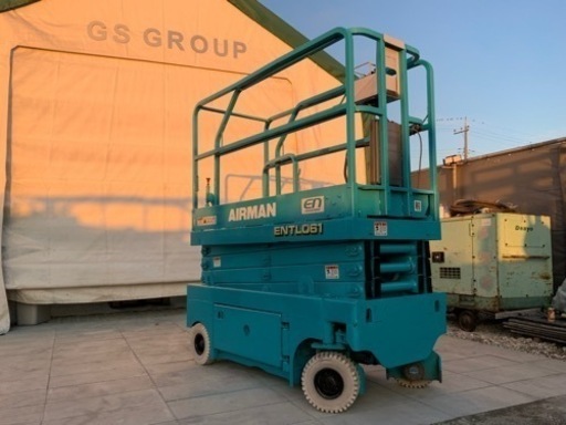 AIRMAN ENTL061　北越　タイヤ式　高所作業車　最大床高さ 6ｍ #ENTL061059