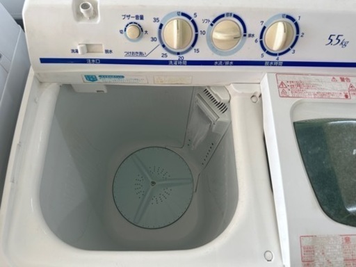 HITACHI 2槽式洗濯機 5.5kg 2017年製  リサイクルショップ宮崎屋住吉店　23.1.10　ｙ