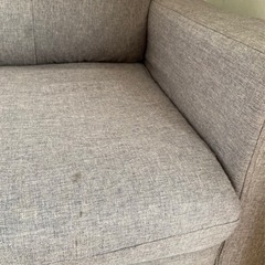 【差し上げます】ソファ3人掛け＋オッマンの画像