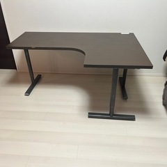 ニトリ　L字デスク　リッケン2 150R-LBR