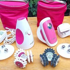 ★美品！お届け可！★ ヤーマン　3D美容ローラー 「アセチノセルピー」＆「アセチノスマート」専用ケース付きセットの画像