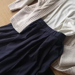 pierrot　ピエロ　上下　ニット　3点セット　Mサイズの画像