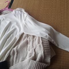 pierrot　ピエロ　上下　ニット　3点セット　Mサイズの画像