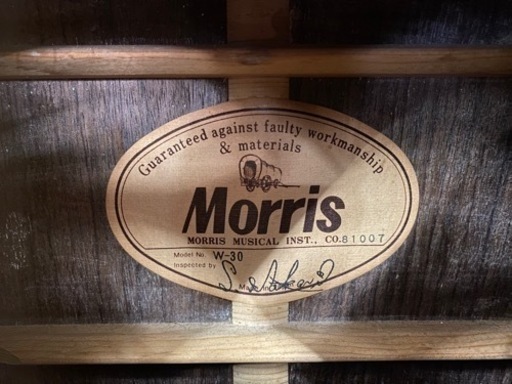 【愛品館 江戸川店】Morris（モーリス）W-30 アコースティックギター ID:125-010866-007
