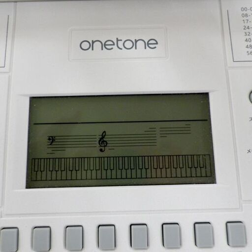 キーボード ONETONE ワントーン OTK-61S 61鍵盤 初心者セット ホワイト 椅子・スタンド・ヘッドホン・譜面台セット 西