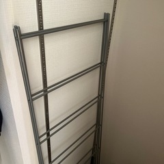 無印良品　3段2セット旧式スチールユニットシェルフ