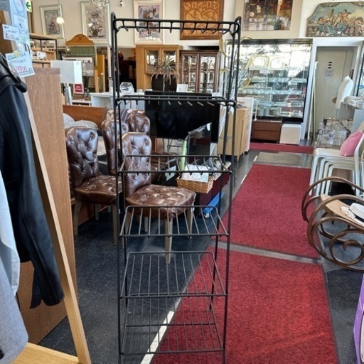 小キズ有！Unico STELLA.アイアンシェルフ