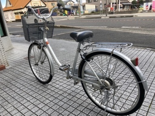 【24インチ自転車】ブリヂストン製　変速なし　ブリヂストンタイヤ使用　ベル、グリップ新品❗️若林自転車　浜大津店　SALE中❗️