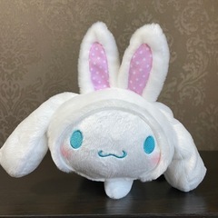 サンリオキャラクターズ なかよしこうさうさ ぬいぐるみ① シナモロール 小物入れの画像