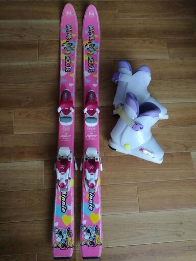 【キッズスキー2点セット】110cm（靴16cm）