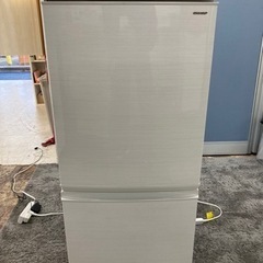 ◼️【中古品】SHARP 冷蔵庫 2018年製 SJ-D14D-W