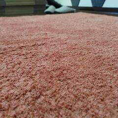 LOFTラグ、オレンジ、130*190cm「受渡予定」の画像