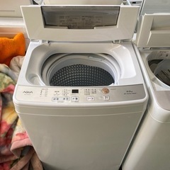大阪限定○配送無料○2021年製○AQUA○AQW-S6M○洗濯