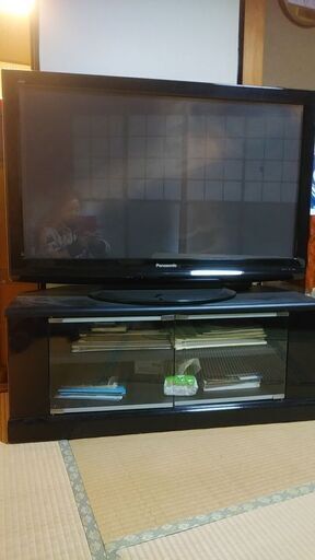 パナソニック　ハイビジョンTV　42V型　テレビ台付き