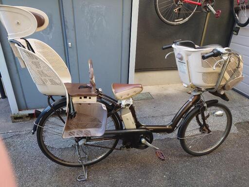 電動アシスト自転車 子供乗せ ブリヂストン 充電器　チャイルドシート　安く出品