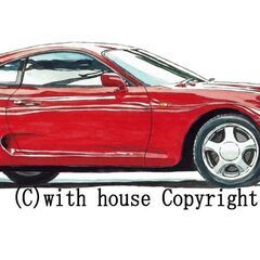 NC-402 TOYOTA スープラRZ3.0TT 限定版画 直...