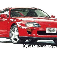 NC-403 TOYOTA スープラRZ3.0TT 限定版画 直...