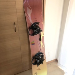 MORROW スノーボード板+ビンディング+専用カバー