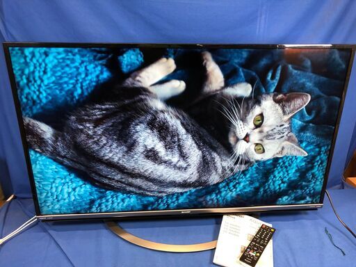 【動作保証あり】SHARP AQUOS 2018年 LC-45US45 4K対応 45V型 液晶テレビ【管理KRT209】