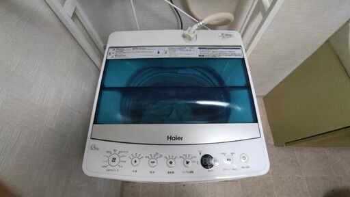 Haier　洗濯機　5.5kg 2018年製