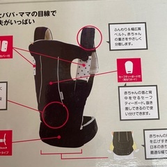 buddybuddy サイド プラス オールメッシュ 3way抱っこ紐の画像