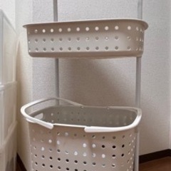 ランドリーラック　洗濯カゴ