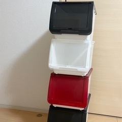 [幅26cm] 収納ケース Nフラッテハーフ本体+フタセット