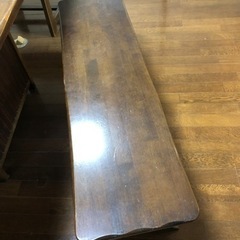 カリモク囲炉裏テーブル（椅子付き・6人用）の画像