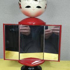 こけし？鏡台？の画像