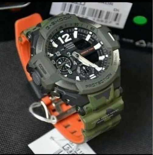 カシオGショック　GA-1100SC-3A   重力センサーツインセンサーワールドタイム