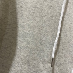裏起毛 パーカー グレーの画像