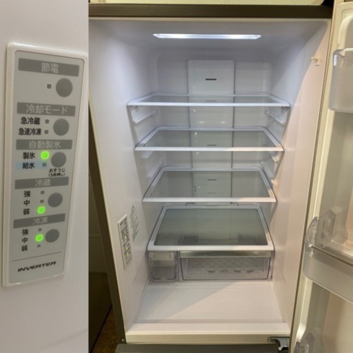 I633 ★ HITACHI 冷蔵庫 (315L) 3ドア 2020年製 ⭐動作確認済 ⭐クリーニング済