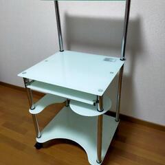 ガラスPCデスク