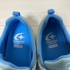 ムーンスター　23cm  新品未使用　値下げしました！の画像