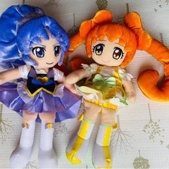 ドキドキ！プリキュアぬいぐるみ2体