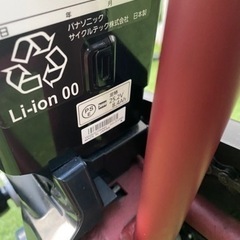 パナソニック　電動自転車　3人乗り対応　子乗せの画像