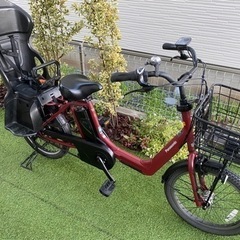 パナソニック　電動自転車　3人乗り対応　子乗せ