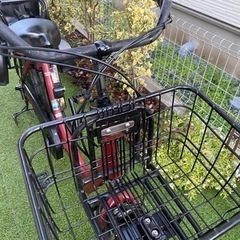 パナソニック　電動自転車　3人乗り対応　子乗せの画像