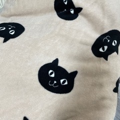 新品タグ付き　ねこ柄ブランケット