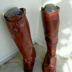寒い季節になりました！ロングブーツ（ジョッキーブーツ？）・使用品・岡谷近辺対応も可の画像