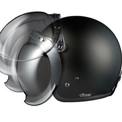 OGK KABUTO スイングワイドバブルシールド、ジェットヘルメット の画像