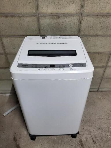 商談中でございます。清掃、動作確認済みでこの価格❗人気のAQUA4,5Kg洗濯機