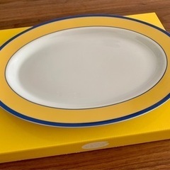 モネの庭 プレート オーバル お皿 楕円 ※新品未使用の画像