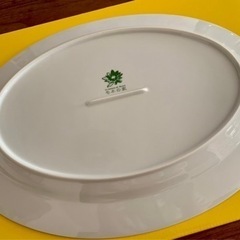 モネの庭 プレート オーバル お皿 楕円 ※新品未使用の画像