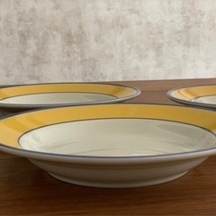 モネの庭 スープ皿 20.5cm 3枚セット ※新品未使用の画像